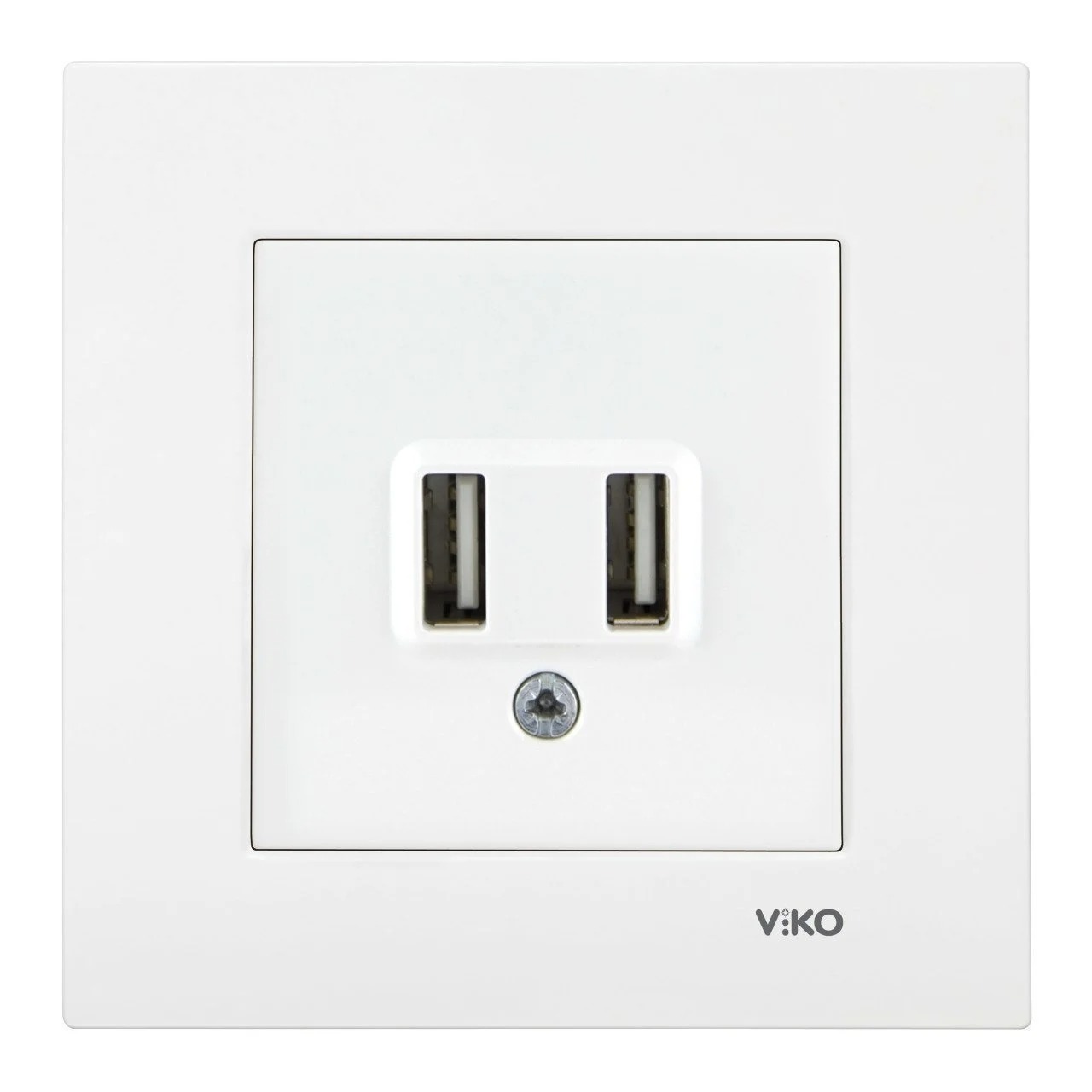 Viko 90967101 Meridian Beyaz Tekli Sıvaüstü Kasa