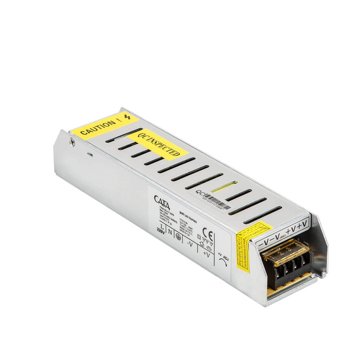 Cata CT-2574 5 Amper 60W Slim Şerit Led Trafosu