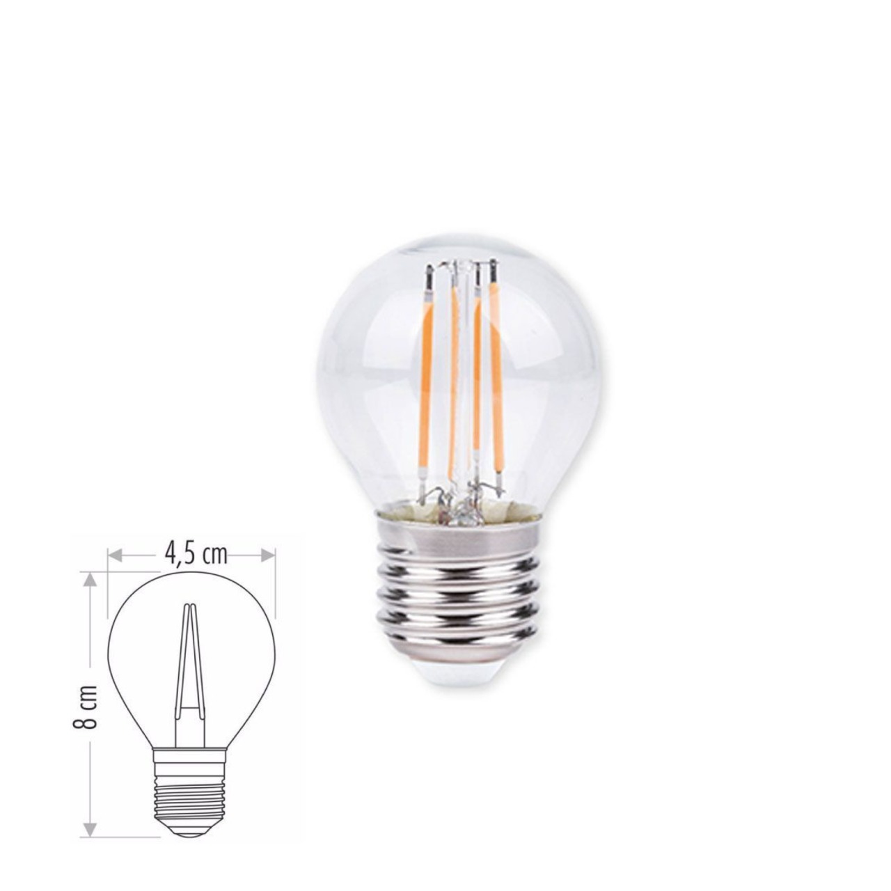 Cata CT-4288 E27 4 W Edison Led Ampul Günışığı