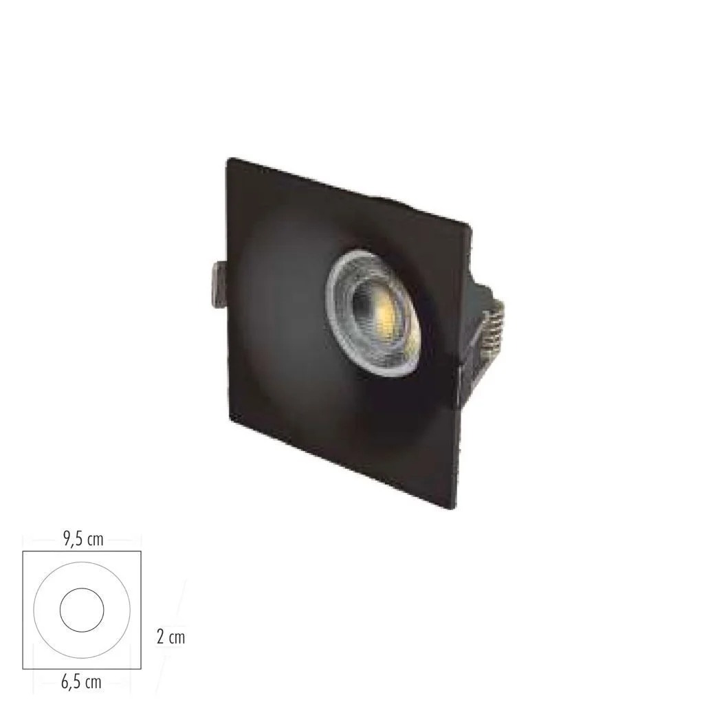 Cata CT-5090 Lion Kare Spot Siyah Kasa