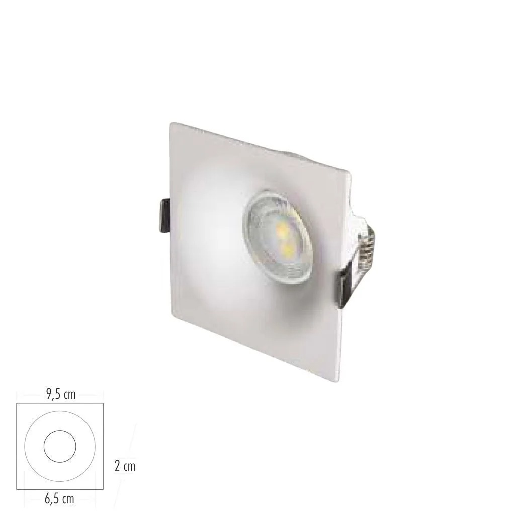 Cata CT-5092 Lion Kare Spot Beyaz Kasa