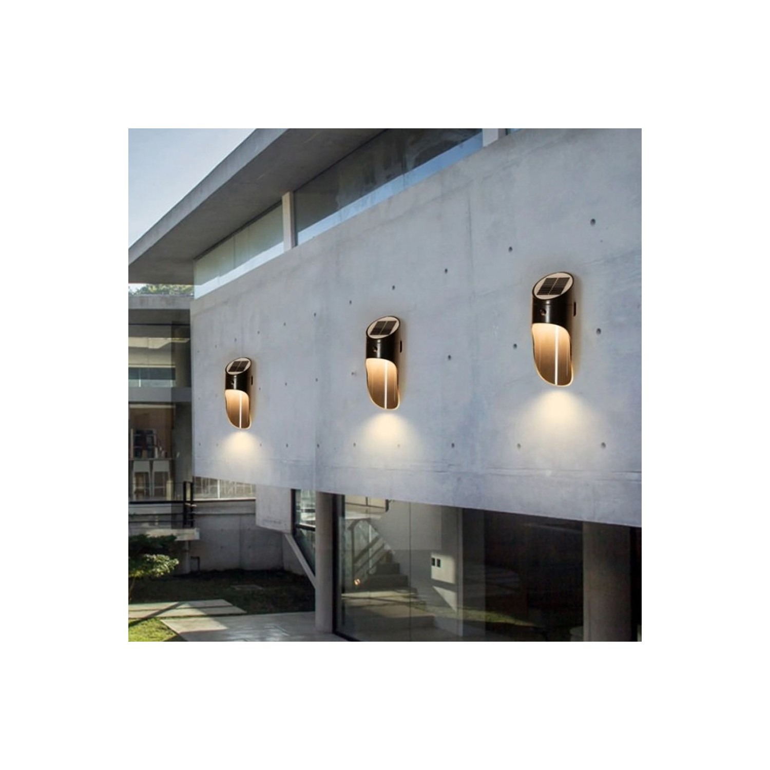 Cata Ct-7313 20W Sensörlü Güneş Enerjili Duvar Aplik