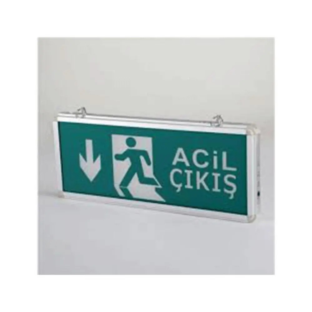 Cata Ct-9178 Exit Şarjlı Ledli Acil Çıkış Armatürü Aşağı Yönlü