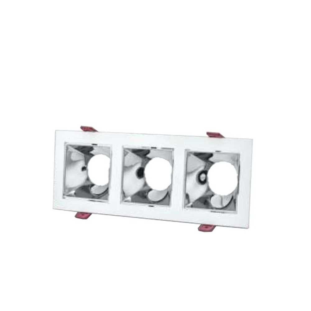 Cata CT-5086 Jaguar Kare Spot Beyaz Kasa-Platin 3 Lü